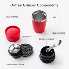 Red Coffee Grinder