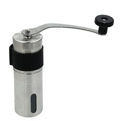 Manual Silver Coffee Grinder Mini Stainless Steel