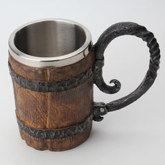 Wood Beer Mug