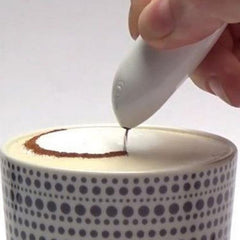 Jiaedge Latte Art Pen for Coffee, Portable Electrical Spice