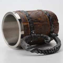 Wood Beer Mug